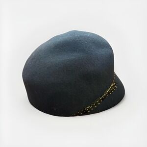 GIOVANNIO New York Women's 1 Size Navy‎ 100% Wool Felt Cloche Hat Band